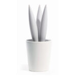 Dessous de plat Legnoart Cereus avec bol en porcelaine