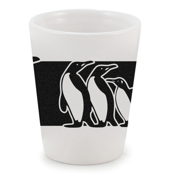 Tasse en porcelaine Pingouin en velours Cuisivin