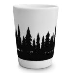 Cuisivin Velour Trees Porcelain Mug