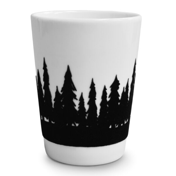 Cuisivin Velour Trees Porcelain Mug