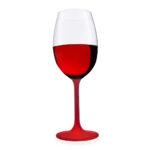 Verre à vin en velours rouge Cuisivin - Paquet de 2