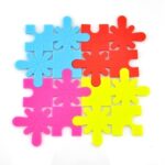 Cuisivin Puzzle Coaster - 4 Pack