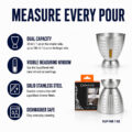 Cuisivin Bel-Air Measured Double Jigger - Image 4