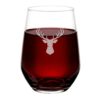 Verre à vin sans pied Cerf Cuisivin - Paquet de 6