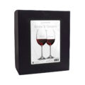 Ensemble de verres à vin Bride & Groom Cuisivin - Paquet de 2 – Image 4