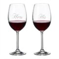 Ensemble de verres à vin His & Hers de Cuisivin - Paquet de 2