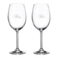 Ensemble de verres à vin Mr. & Mrs. Cuisivin - Paquet de 2 – Image 2