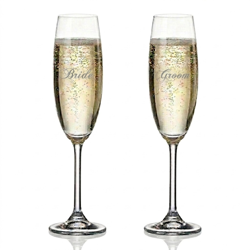 8465BG_Filled_ Bride & Groom Flute