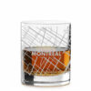 Verre à Whisky Carte de Montréal Cuisivin - Paquet de 6