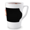 Cuisivin Velour Band Porcelain Tea Mug with Handle