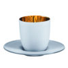 Eisch Cosmo Espresso with saucer - White