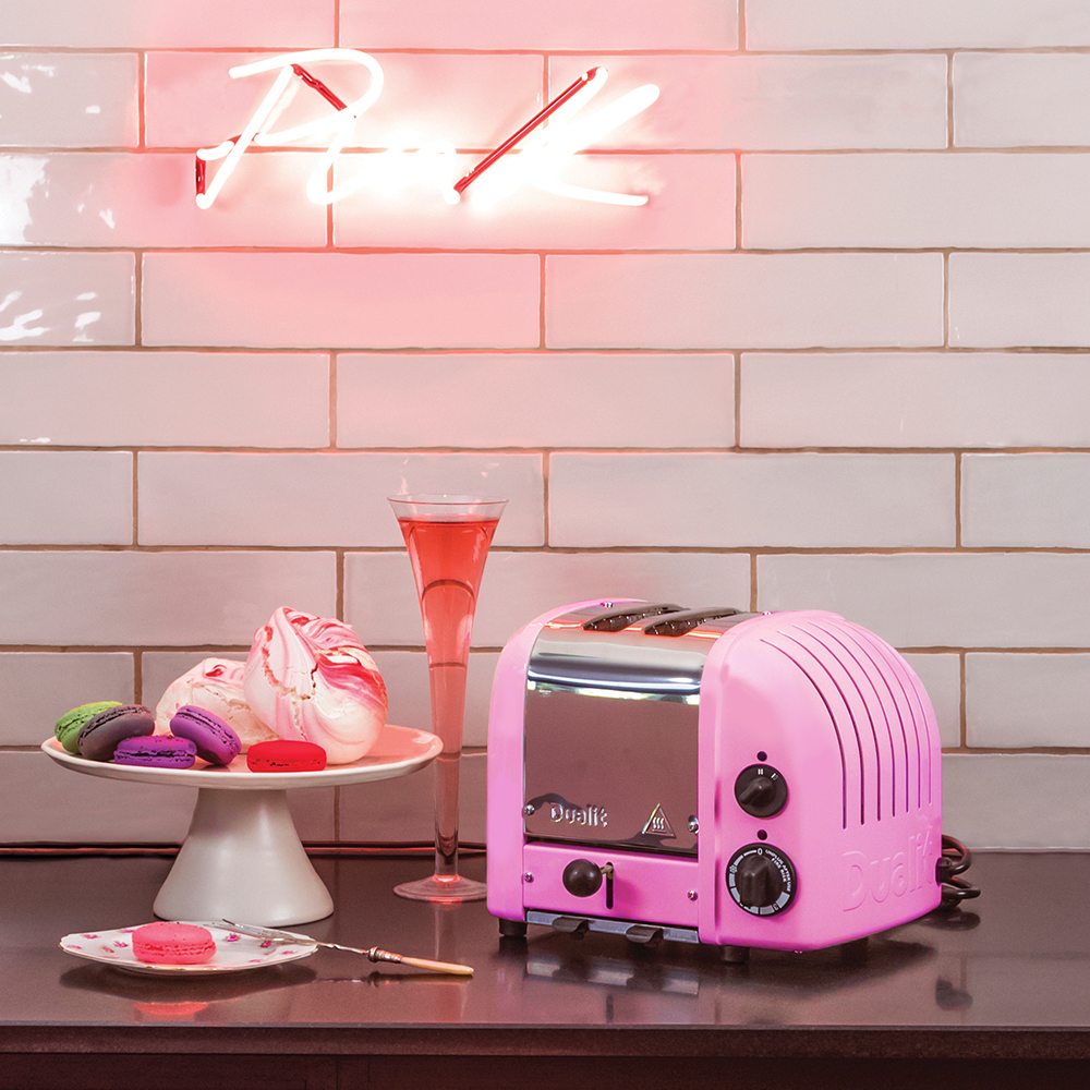 Dualit Petal Pink Two-Slice Toaster