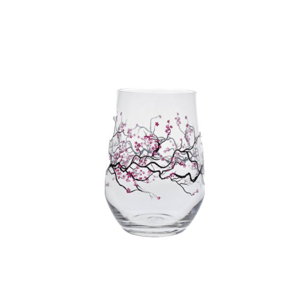 Cherry Blossom Stemless Glass – 2pk
