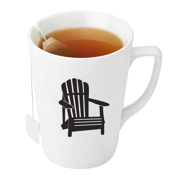 Muskoka Chair Porcelain Tea Mug – 4pk