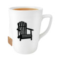 Muskoka Chair Porcelain Tea Mug – 4pk
