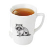 Canadian Raccoon Porcelain Tea Mug – 4pk