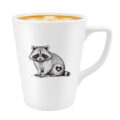 Canadian Raccoon Porcelain Coffee Mug – 4pk
