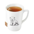 Canadian Polar Bear Porcelain Tea Mug – 4pk – Image 3