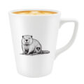 Canadian Beaver Porcelain Mug – 4pk