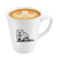 Canadian Beaver Porcelain Mug – 4pk – Image 3
