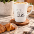 Canadian Polar Bear Porcelain Mug – 4pk – Image 4