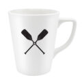 Canadian Paddles Porcelain White Mug 400ml/13.8 oz - 4pk – Image 2