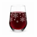Snowflake Stemless Glass 13oz / 370ml - 6pk