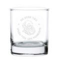 Santa Pour Rock Glass 10.25oz / 290ml – 6pk – Image 2