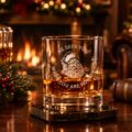 Santa Pour Rock Glass 10.25oz / 290ml – 6pk – Image 5